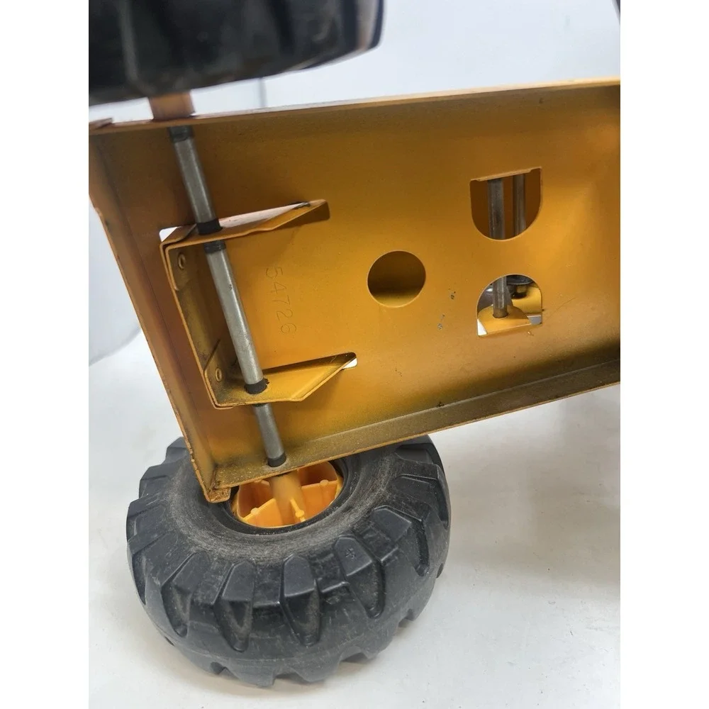 Vintage 1970s‎ Pressed Steel Mighty Tonka Road Grader #3945 XMB 975 Works Well